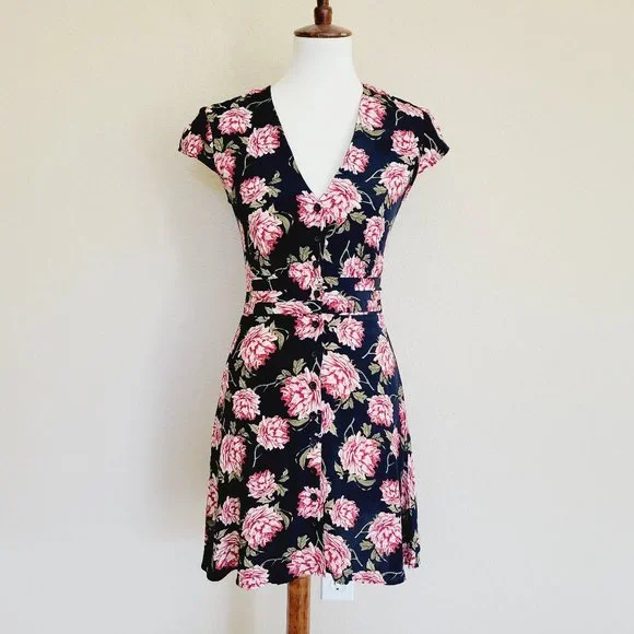 topshop pink button dress Topshop - Denim Shirt Dress - Women - Cotton - 14 US